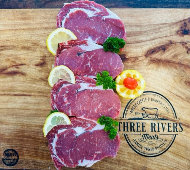 BEEF Rib/Scotch Fillet Steak - 1kg