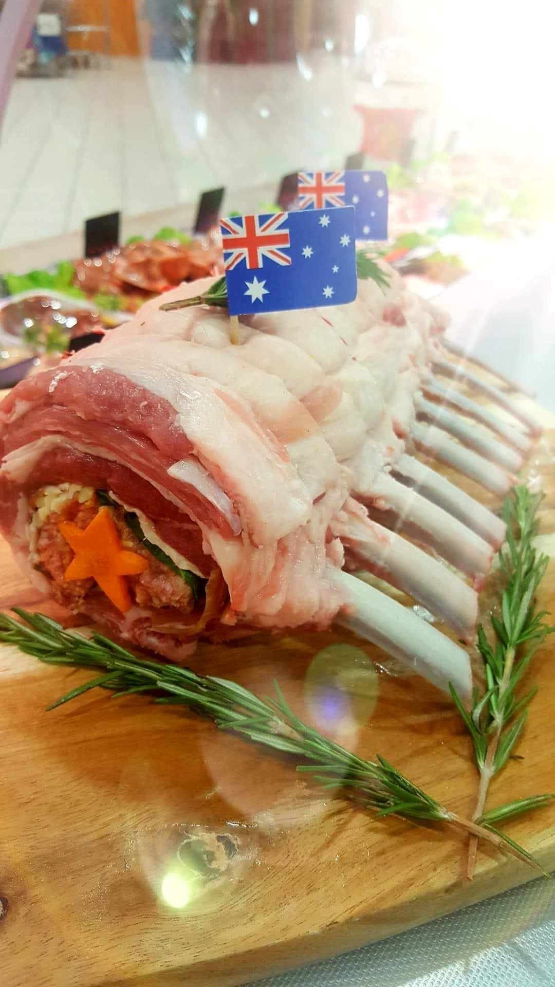 LAMB Rolled Cutlet Rack - 1kg