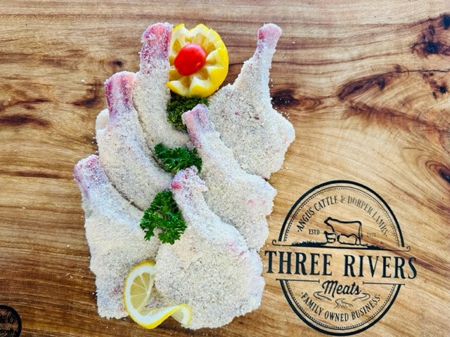 LAMB Cutlets - Crumbed - 1kg